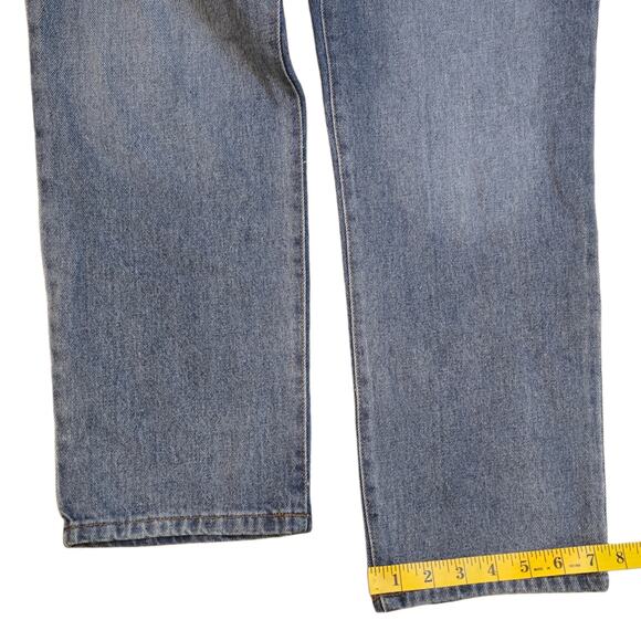 Button Fly ReWash Jeans Size 5 / 27 High Rise Crop Distressed Stretch Denim - Picture 3 of 9